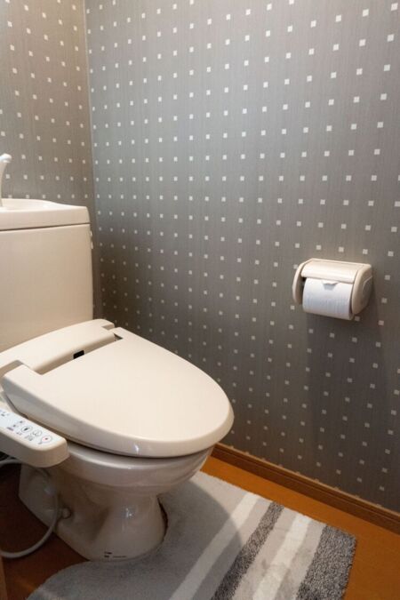 落ち着いて使えるレストルーム