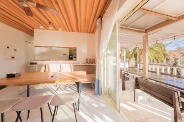 リビングとテラスが一体空間