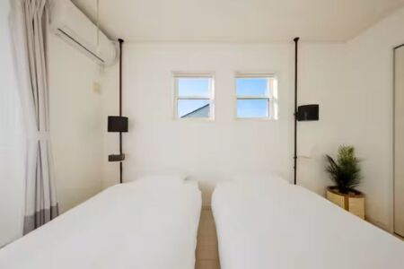 広めのお部屋で心地よい滞在