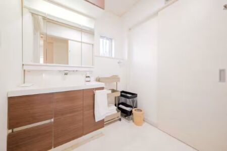 ゆとりあるドレッシングルーム