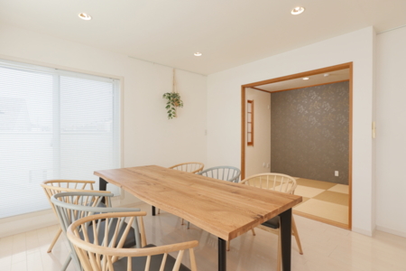 ダイニング・和室（RoomA）