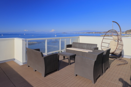 富士山を一望できます