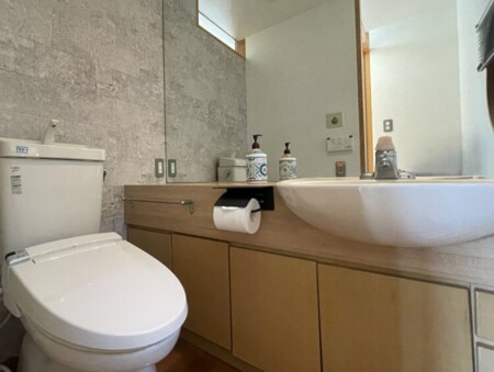 トイレは2か所です