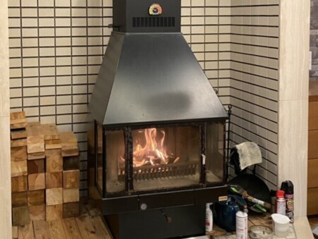 薪ストーブ
