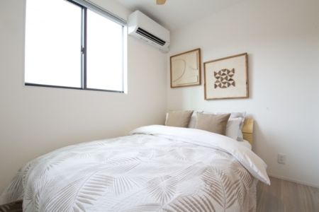 ベッドルーム２（ダブルベッド1台）