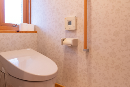 清潔感のあるトイレ