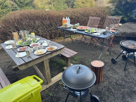 5,000円でＢＢＱ器具レンタル可能！