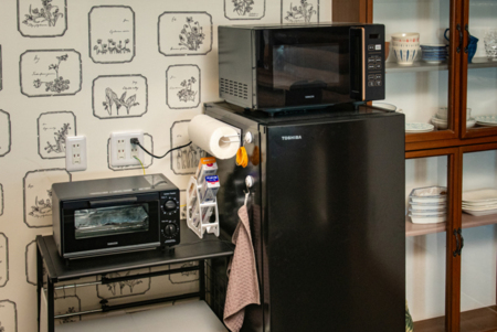トースター＆レンジ＆冷蔵庫