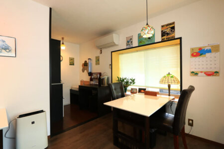 カフェルームでほっと一息