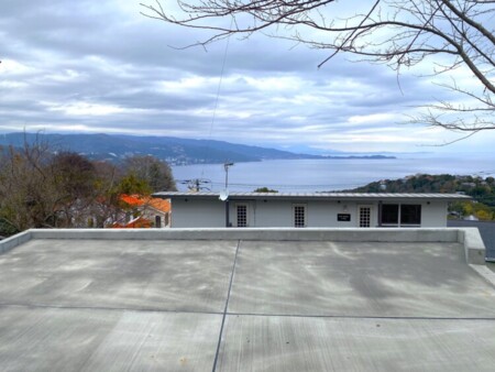 山側駐車場からのロケーション