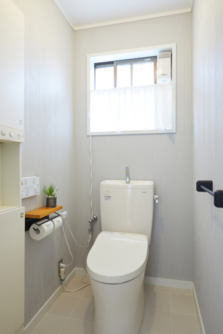 トイレは2つあります。大人数でも安心