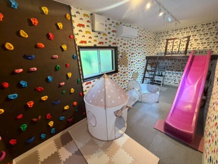 キッズコンテナは子供の楽園♪雨でも◎
