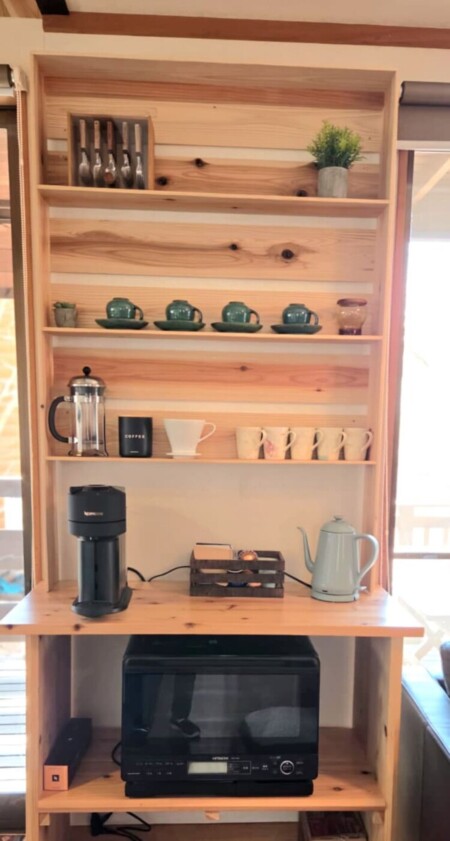 コーヒー＆ティーコーナー