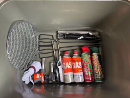 BBQセット無料貸出し！気軽に楽しめます