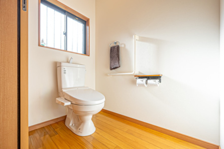 清潔で心地よいトイレスペース