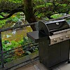BBQはガス、炭の二刀流!!