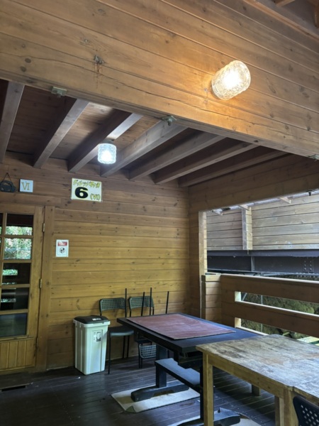 【6】棟のBBQテラス
