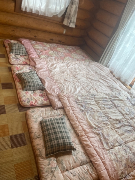 3名まで就寝できます