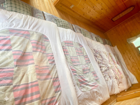 5名まで就寝できます