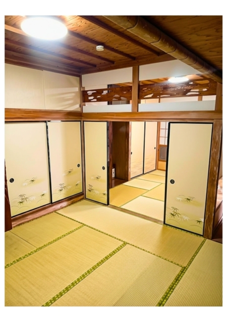 二間続きの和室