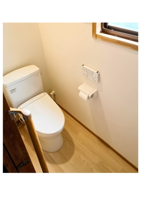 1階と2階にトイレあり