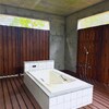 追い焚きできる屋外のお風呂