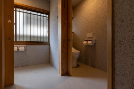 ウォシュレット付きトイレを2つ完備