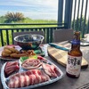 海を眺めながらプライベートBBQを！